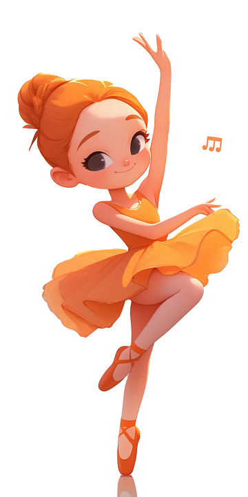 暑期培训芭蕾舞女孩