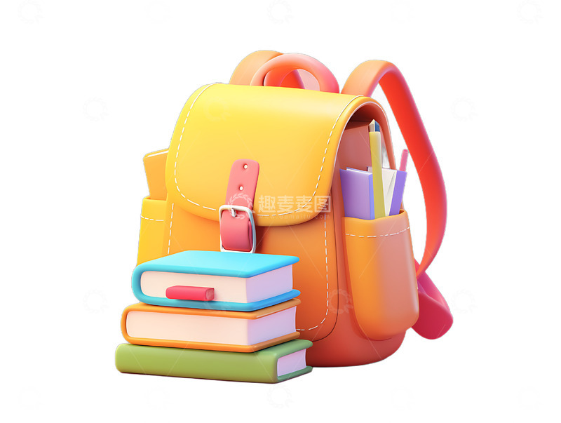 学习补习暑假班寒假班书包书籍铅笔2