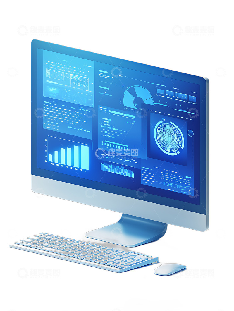 高清大图下载【趣麦麦图】数据面板显示