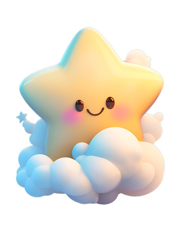 星星与云朵图标ICON2