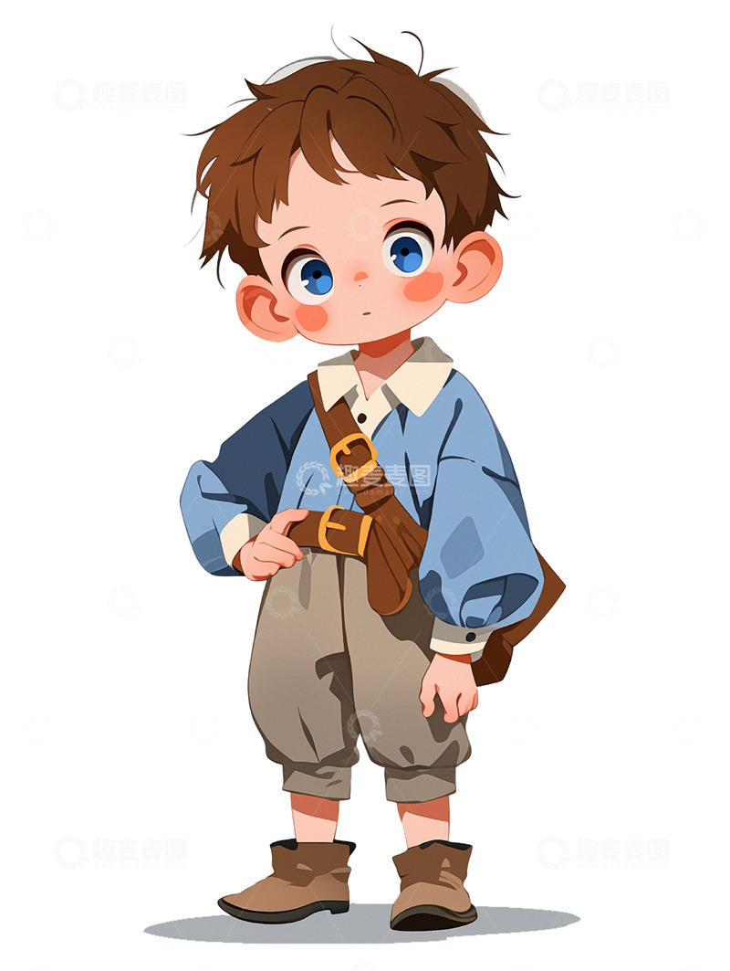 高清大图下载【趣麦麦图】卡通形象人物元素
