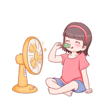 夏至小暑大暑吃棒冰降温人物