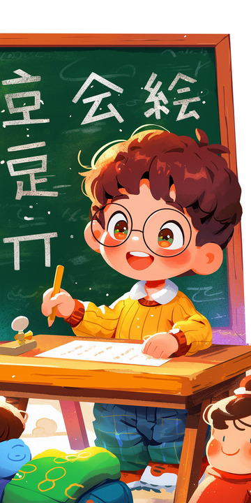 美术绘画卡通人物