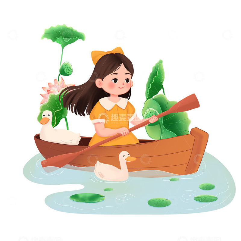 夏至小暑大暑处暑荷花池划船