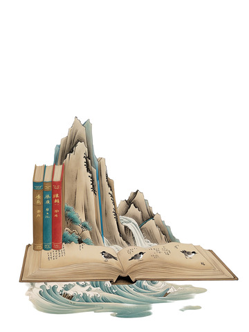 古代 中国风 山海书