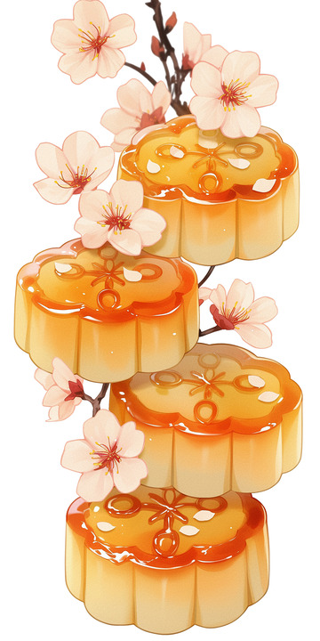 手工月饼糕点美食