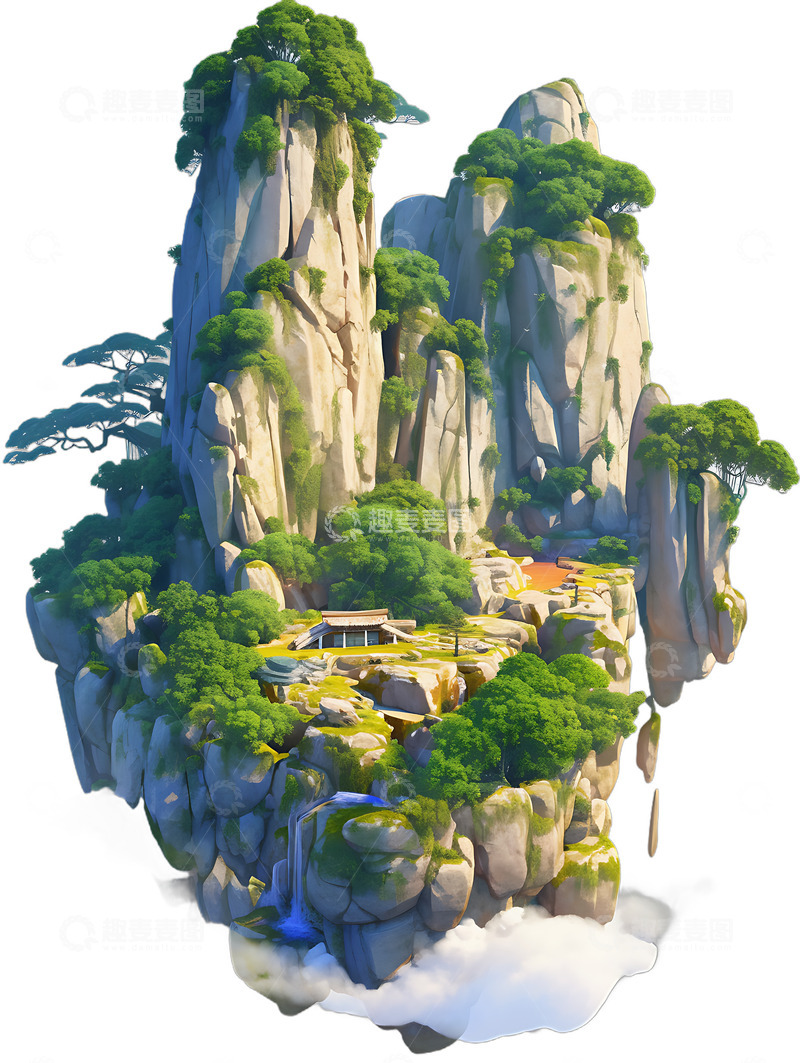 高清大图下载【趣麦麦图】山脉山峰张家界山