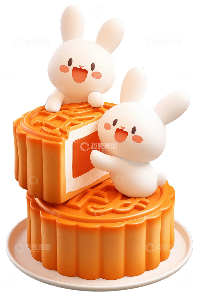 高清大图下载【趣麦麦图】中秋佳节素材