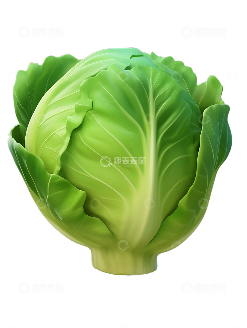 高清大图下载【趣麦麦图】大白菜卡通图标