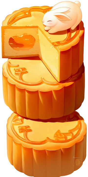 莲蓉月饼蛋黄月饼