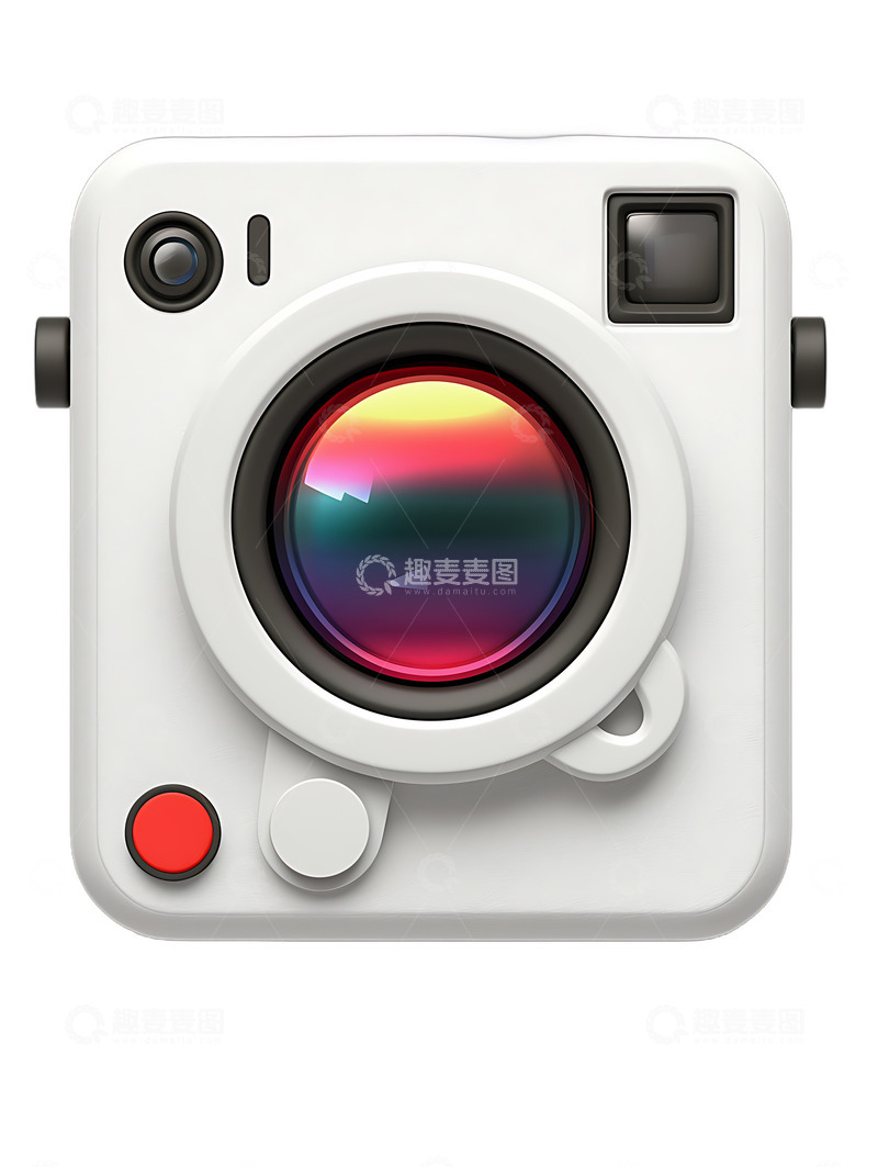 高清大图下载【趣麦麦图】照相机拍立得图标