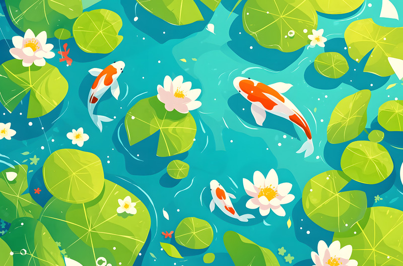 小暑节气插画