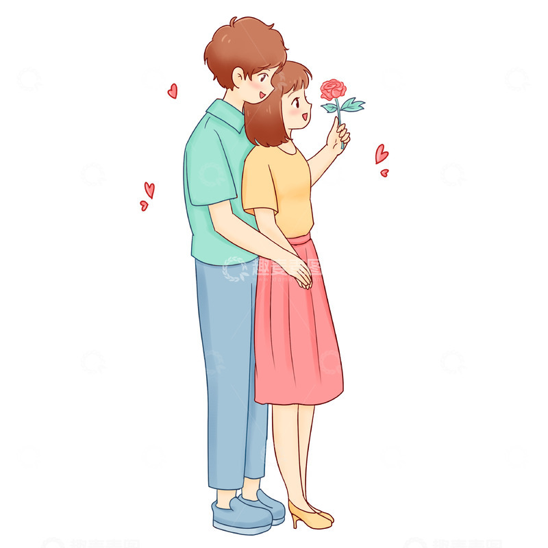 源文件下载【趣麦麦图】-七夕节情人节浪漫告白