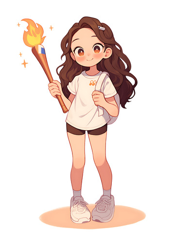 奥运会火炬手女生奥林匹克