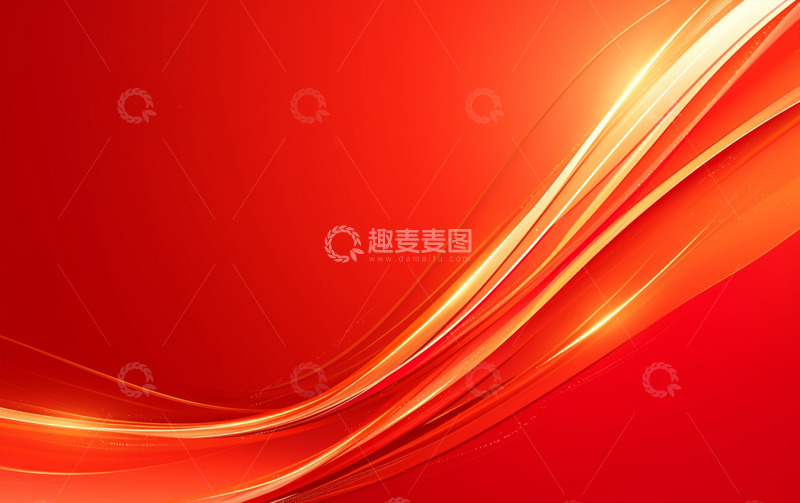 高清大图下载【趣麦麦图】红色科技感背景图