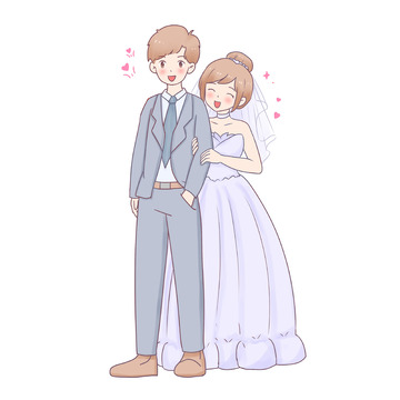 情人节七夕节婚纱情侣