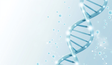 医学科技DNA背景图