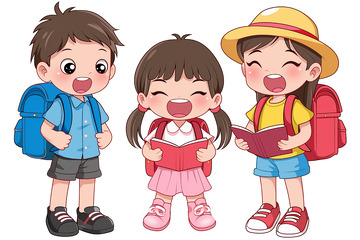 学生人物素材
