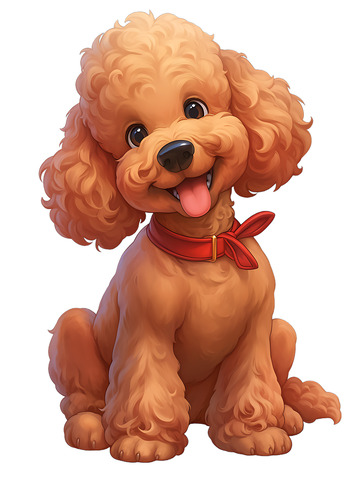 毛毛狗小狗宠物泰迪贵宾犬2