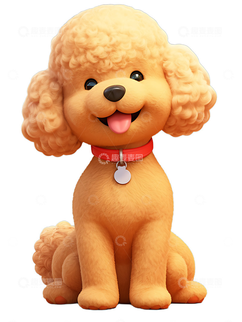 高清大图下载【趣麦麦图】毛毛狗小狗宠物泰迪贵宾犬