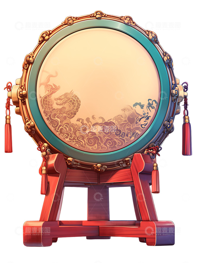 高清大图下载【趣麦麦图】鼓中国大鼓打鼓