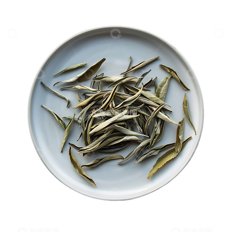 高清大图下载【趣麦麦图】-一盘绿茶茶叶