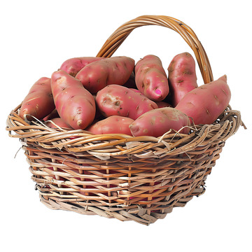 一篮红薯蔬菜瓜果