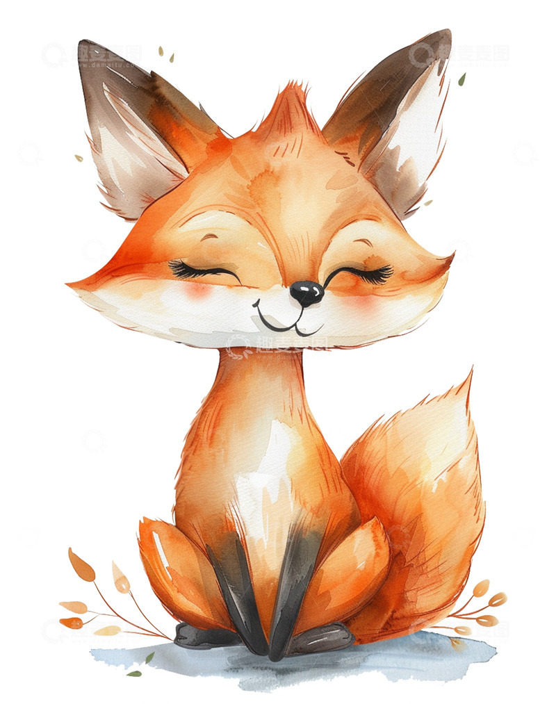 高清大图下载【趣麦麦图】美丽高傲的小狐狸