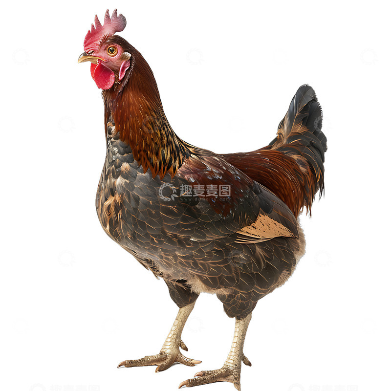 高清大图下载【趣麦麦图】鸡动物生物家禽