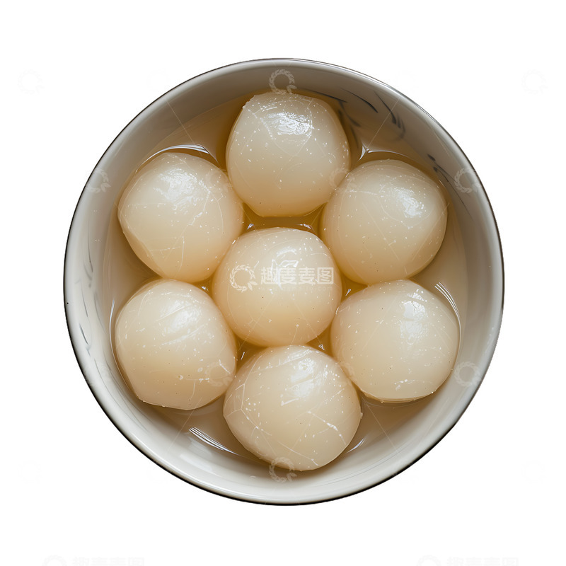 高清大图下载【趣麦麦图】一碗汤圆元宵