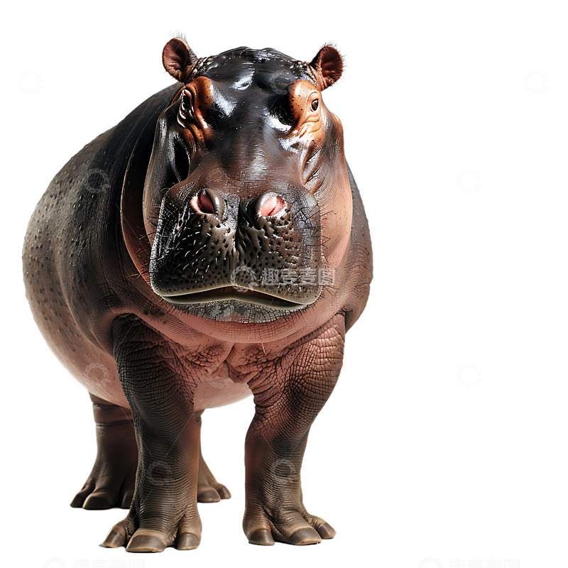高清大图下载【趣麦麦图】河马动物生物