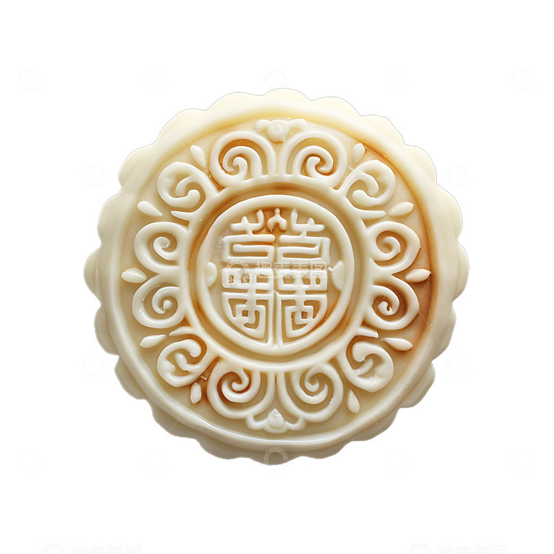 高清大图下载【趣麦麦图】-中秋节冰皮月饼美味花朵美味