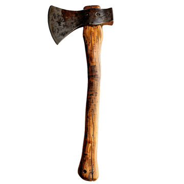 木制斧头铁斧头