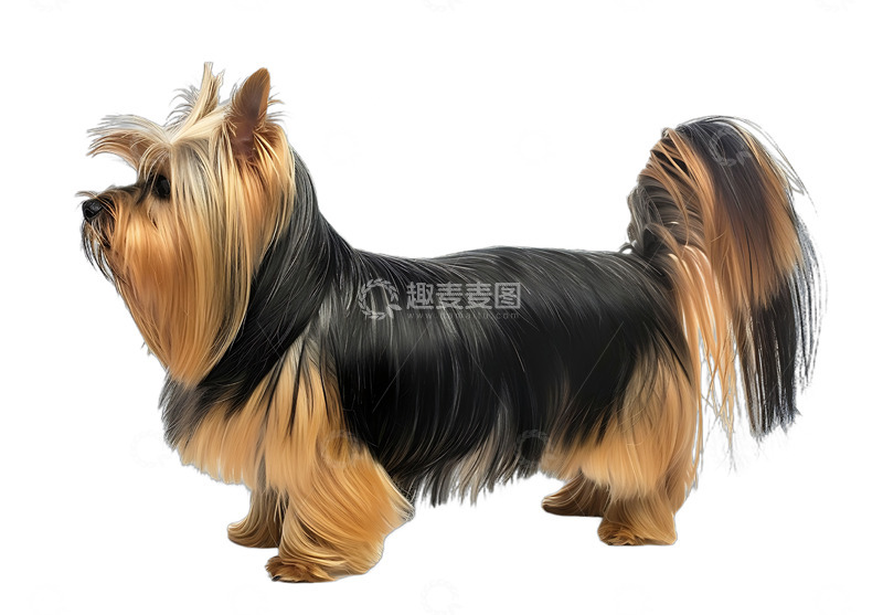 高清大图下载【趣麦麦图】约克夏梗犬宠物小狗狗狗犬