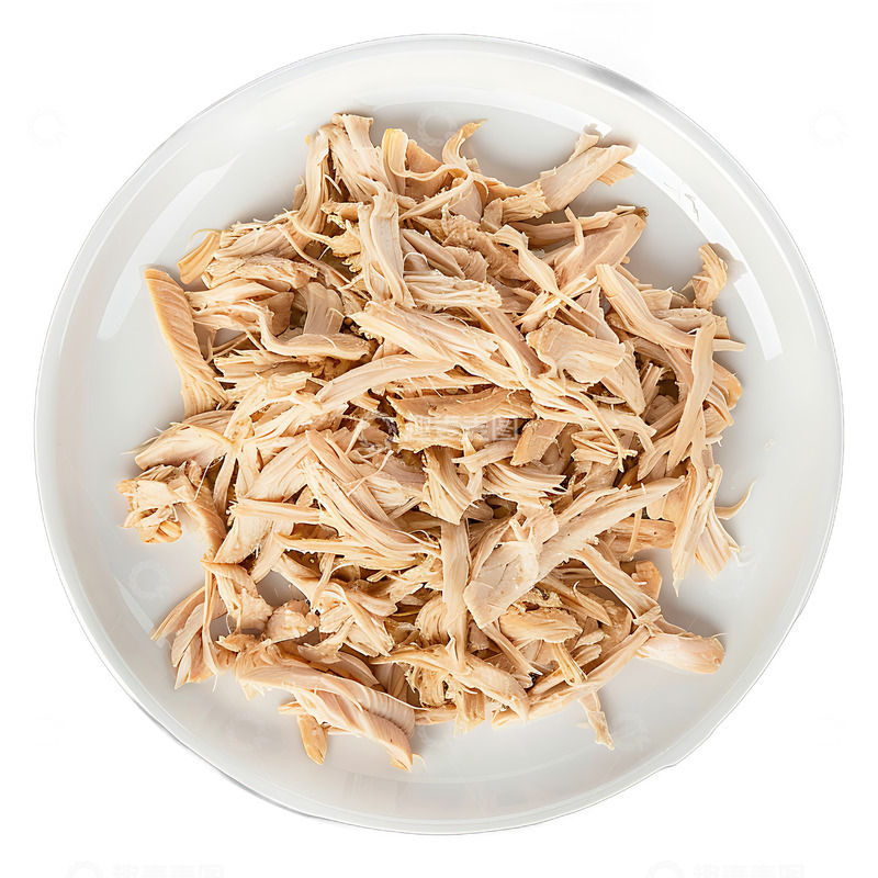 高清大图下载【趣麦麦图】一盘手撕鸡鸡丝美食