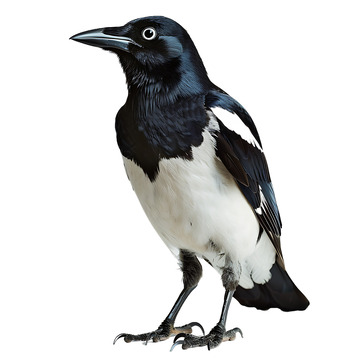 喜鹊小鸟飞鸟飞禽动物生物