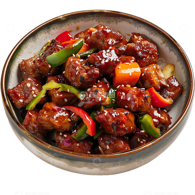 高清大图下载【趣麦麦图】糖醋排骨糖醋汁中餐美食炒菜