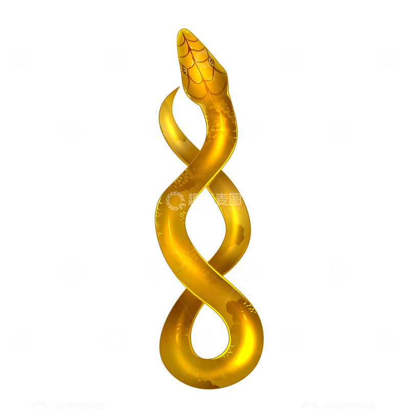 蛇年造型金蛇图片