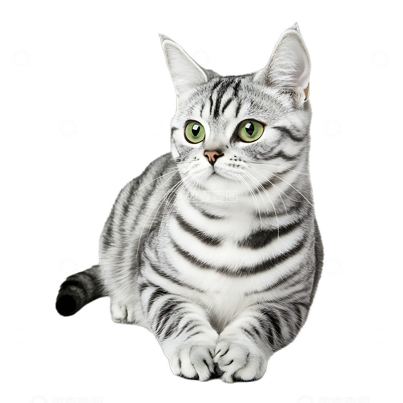 高清大图下载【趣麦麦图】美洲短尾猫动物宠物