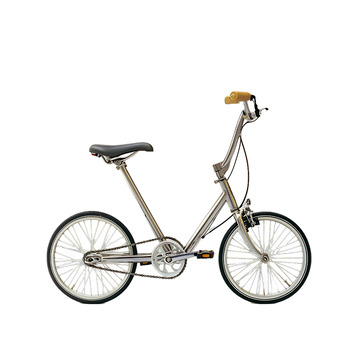 折叠自行车骑车