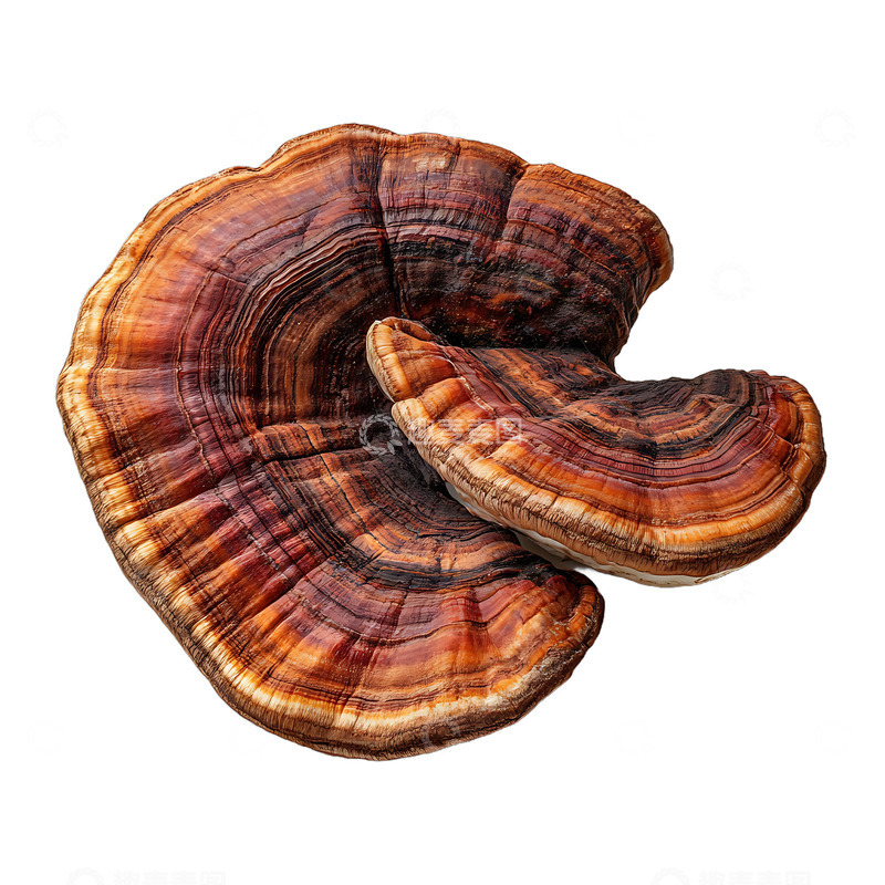 高清大图下载【趣麦麦图】灵芝中药补品