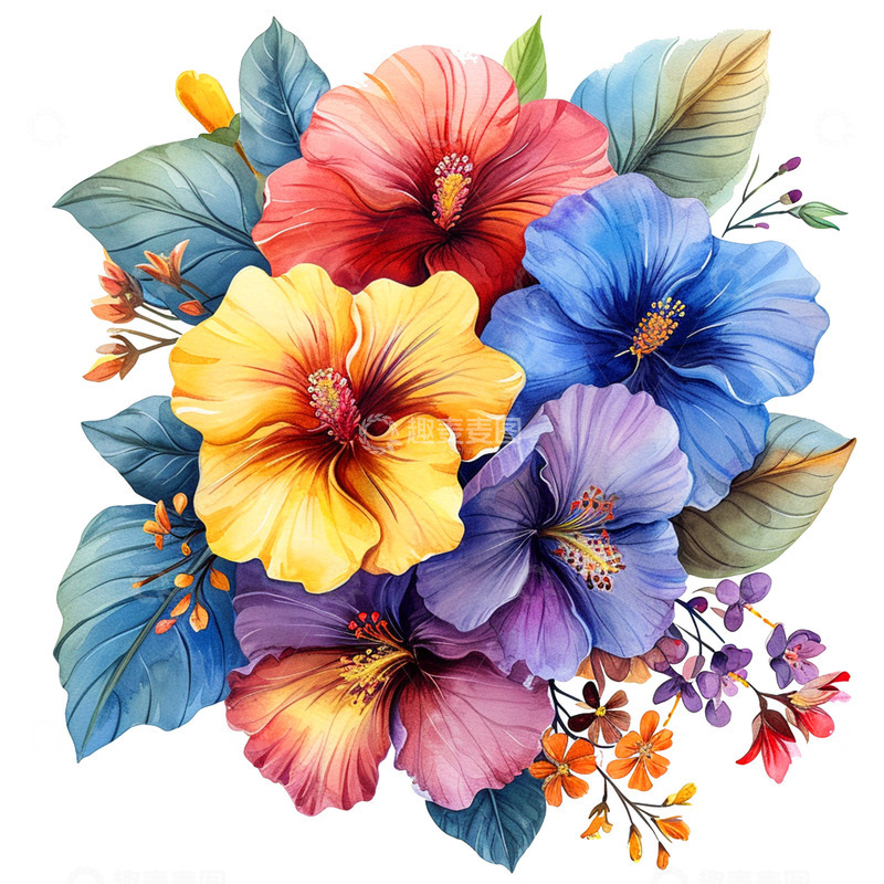 高清大图下载【趣麦麦图】多彩美丽的花