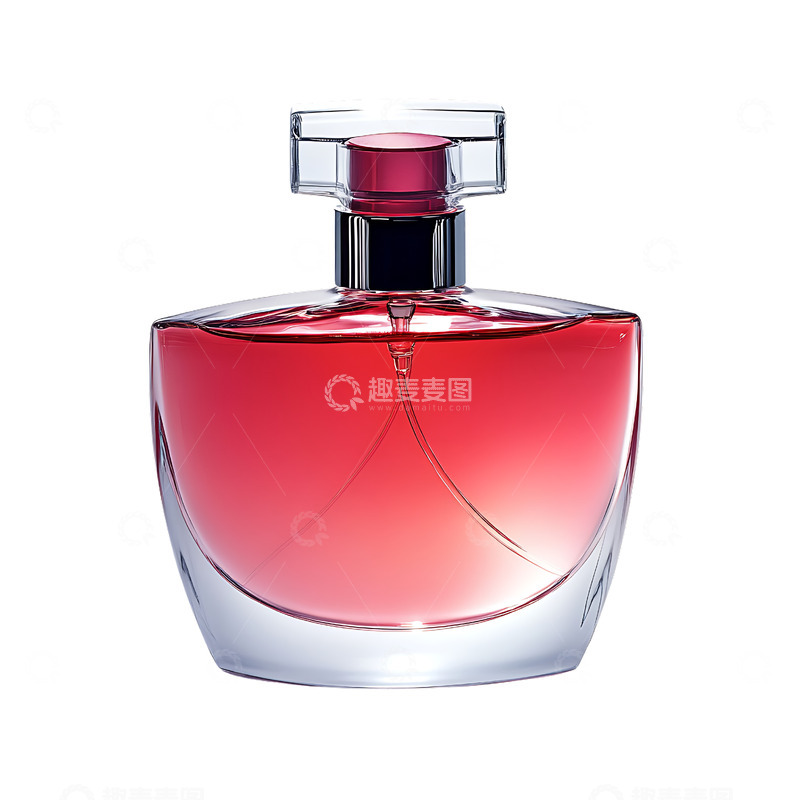 高清大图下载【趣麦麦图】一瓶香水红色