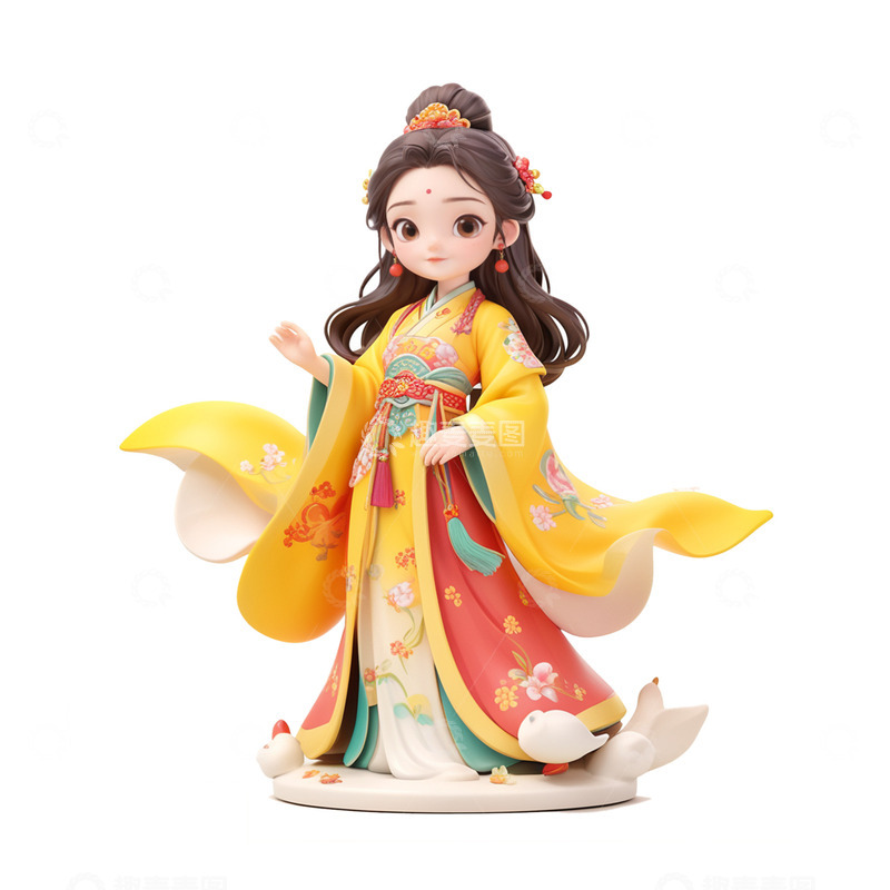 高清大图下载【趣麦麦图】中秋节嫦娥仙子