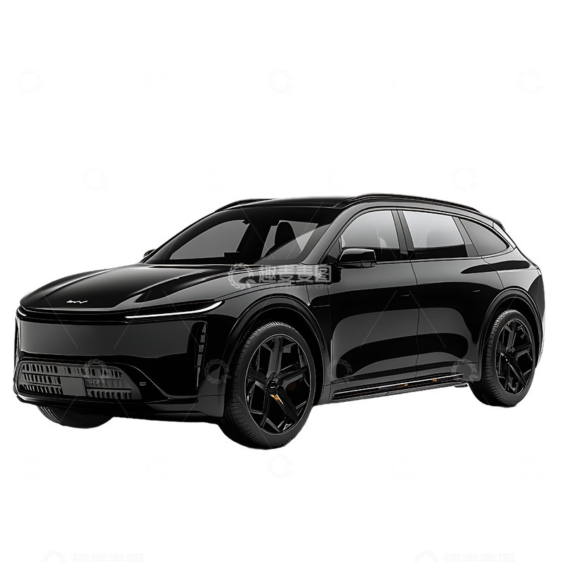 高清大图下载【趣麦麦图】黑色的电动汽车