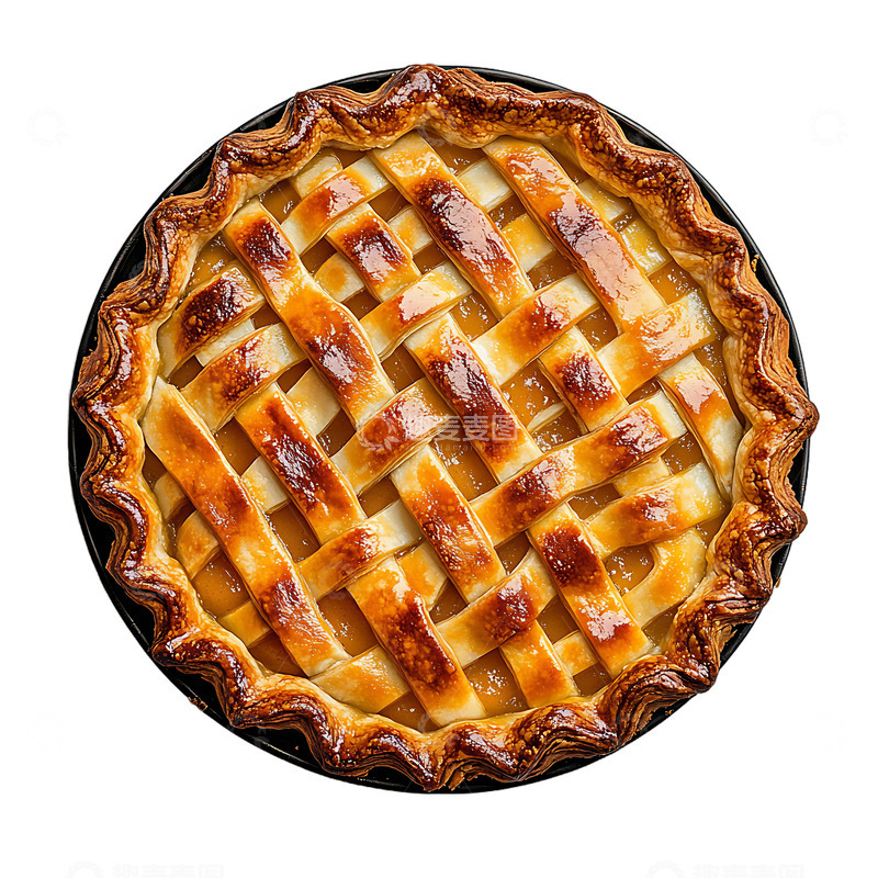 高清大图下载【趣麦麦图】苹果派饼烤饼
