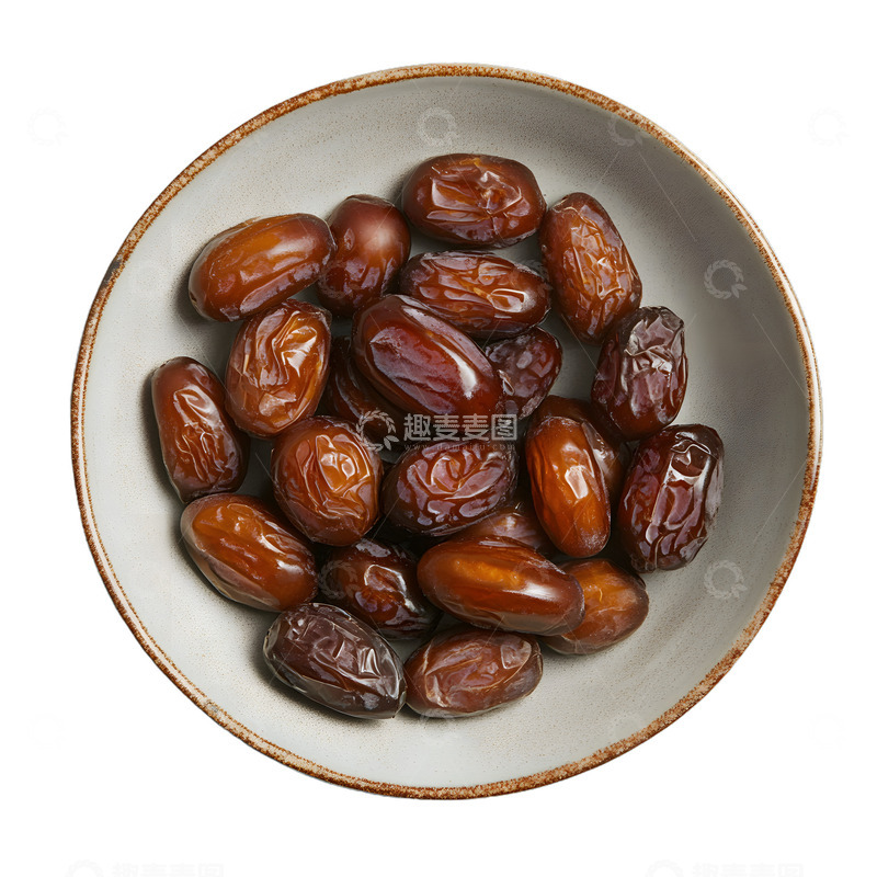 高清大图下载【趣麦麦图】一盘蜜枣水果
