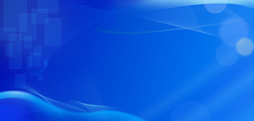 简约线条方块蓝色光效科技活动背景