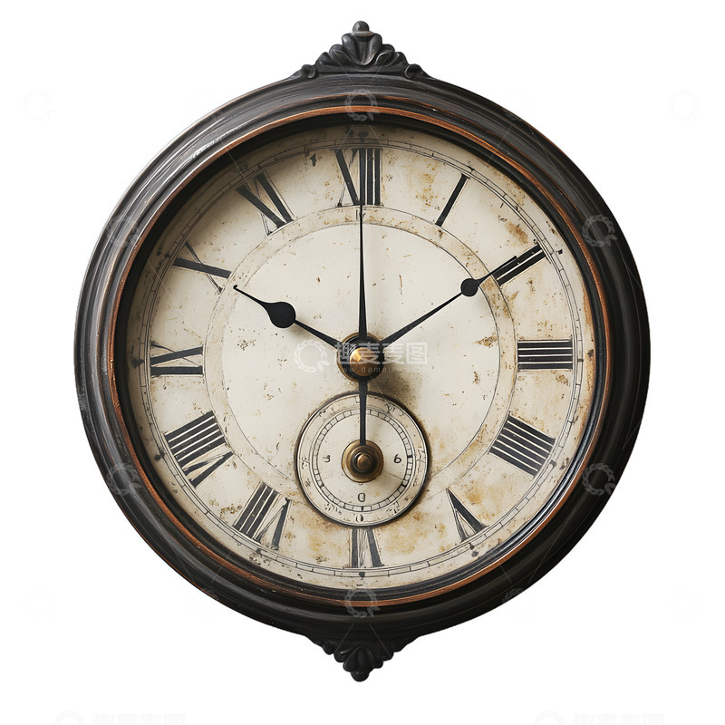 高清大图下载【趣麦麦图】-古典时钟时间挂钟