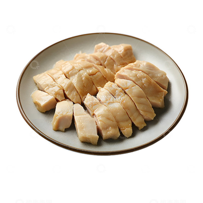 高清大图下载【趣麦麦图】一盘白切鸡白斩鸡